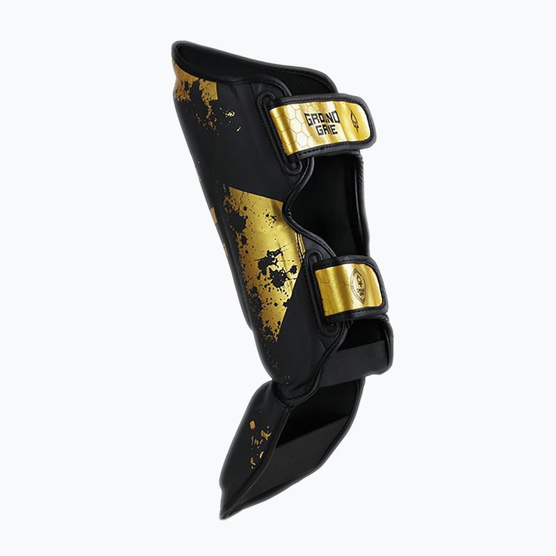 Ground Game Cage Gold Sípcsontvédő fekete SHINGUCGOLDS 3