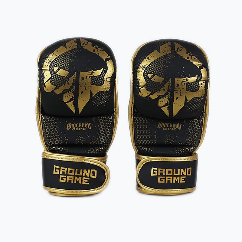 GroundGame MMA Cage Gold sparring kesztyű MMASPARGLOCGOL 2