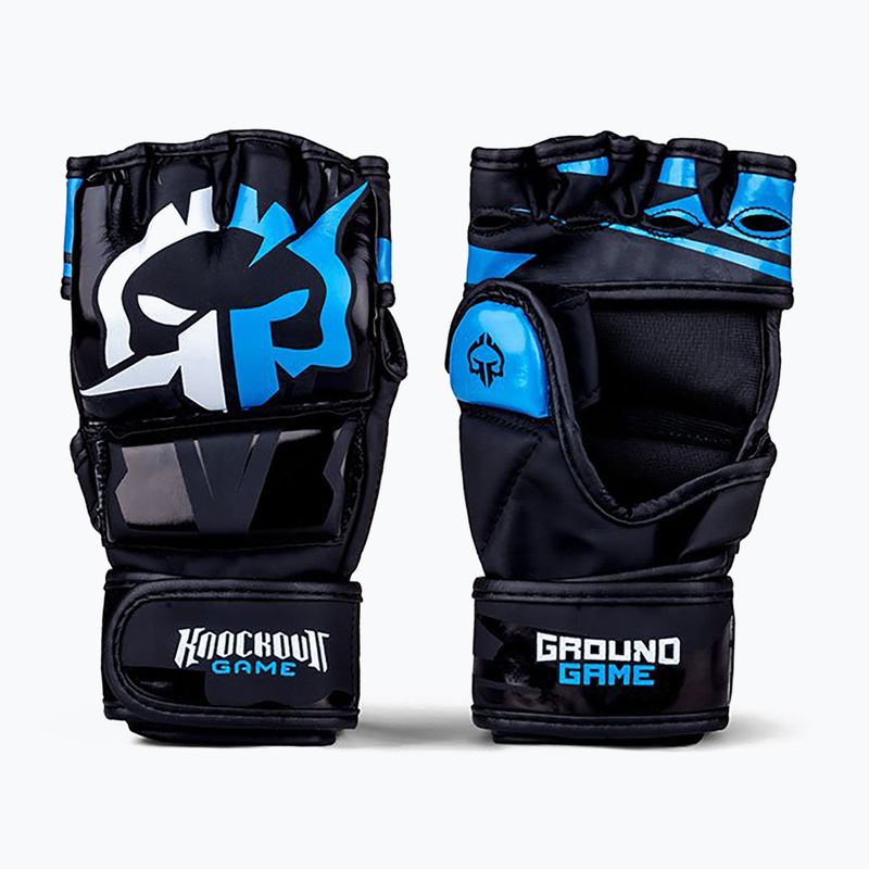 Ground Game MMA Logo 2.0 kesztyű fekete 2