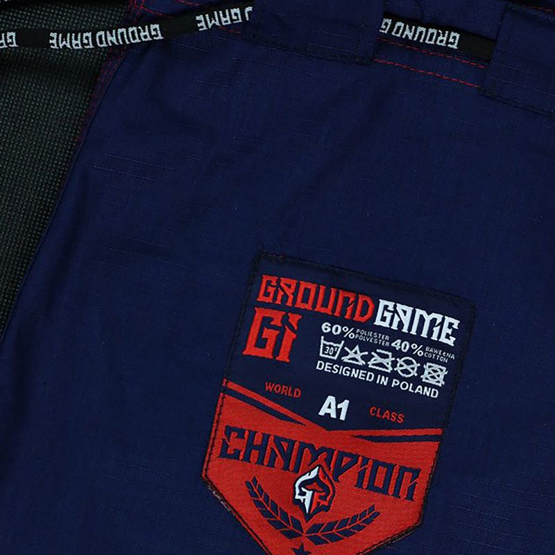 Brazil Jiu-Jitsu GI férfi GroundGame Champion 2.0 tengerészkék GICHNEWNAVA1 10