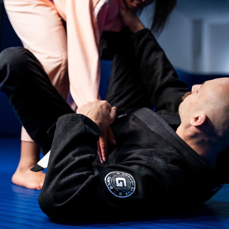 GI for Brazilian Jiu-Jitsu férfi Ground Game Gamer fekete GIGAMERBLAA4 5