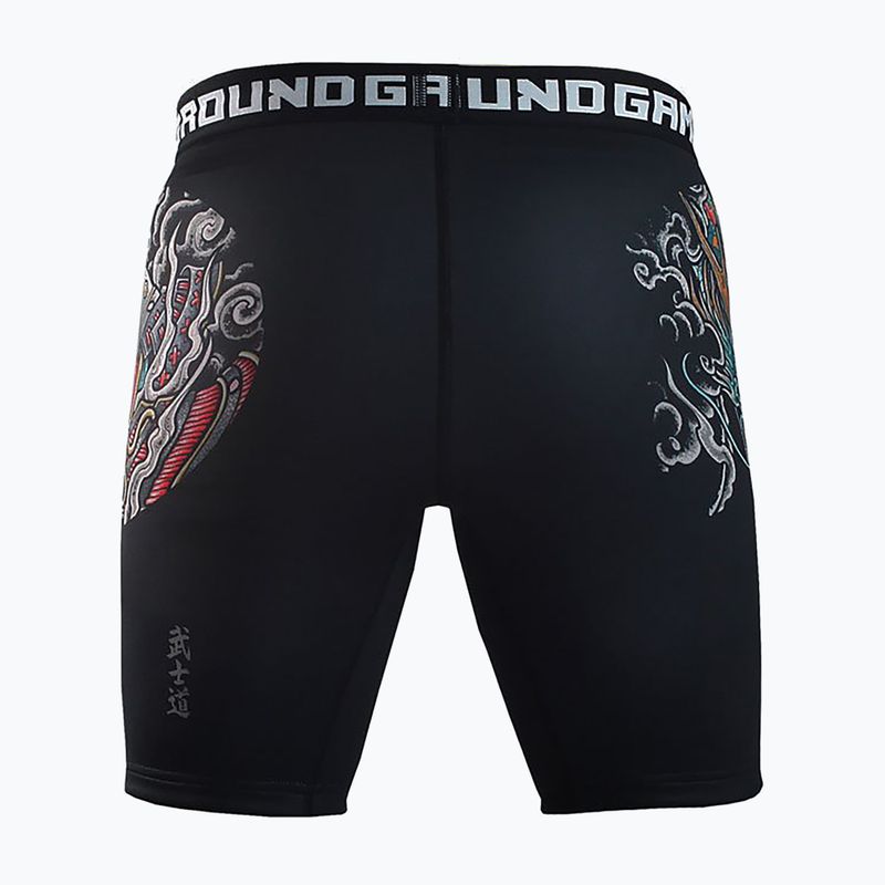 Ground Game Vale Tudo Bushido 3.0 férfi edzőnadrág fekete/több színű 2