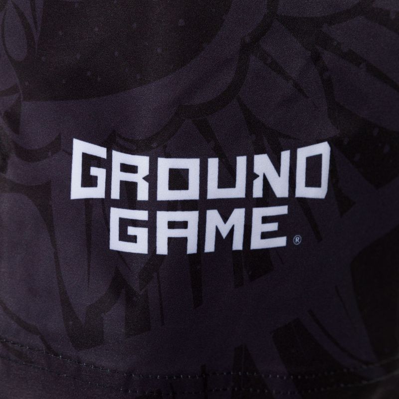 Férfi edzőnadrág Ground Game MMA Lengyelország fekete MMASHOPOLS 3