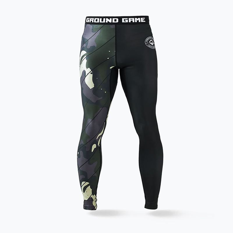 Férfi leggings Ground Game Moro 3.0 fekete