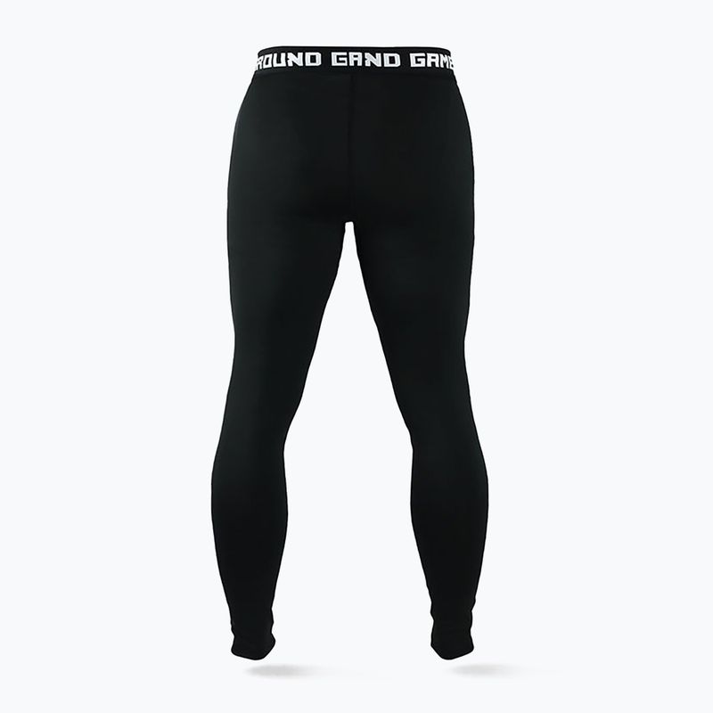 Férfi leggings Ground Game Athletic 3.0 fekete 3