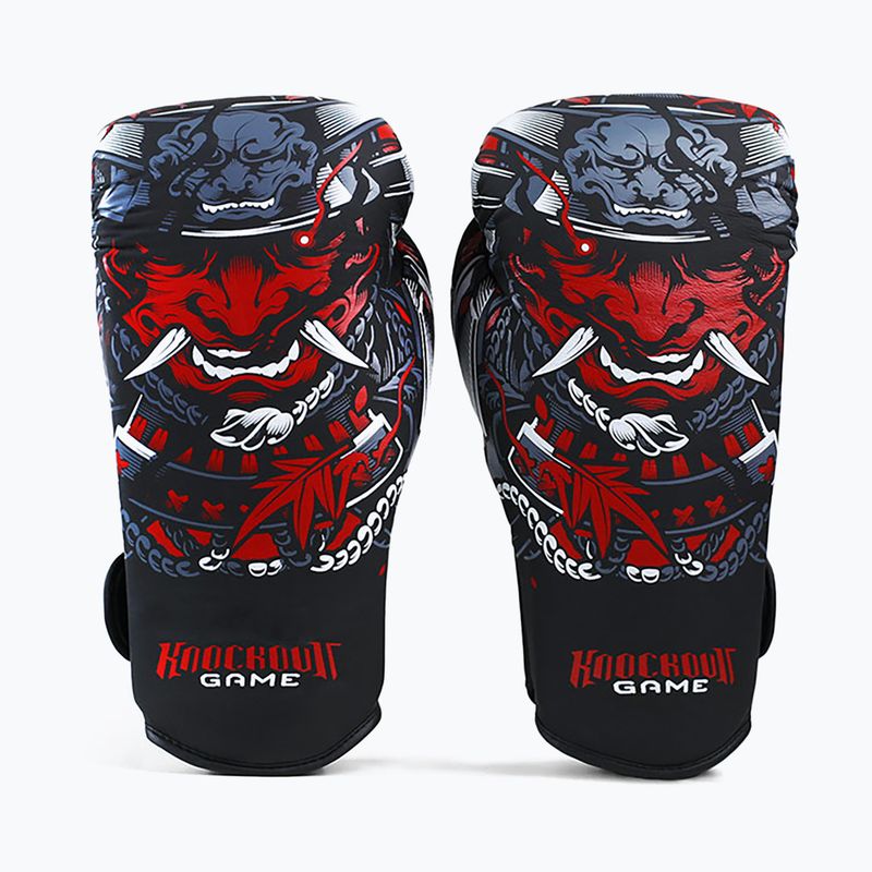 Boxkesztyű Ground Game Samurai  fekete 21BOXGLOSAM10 4
