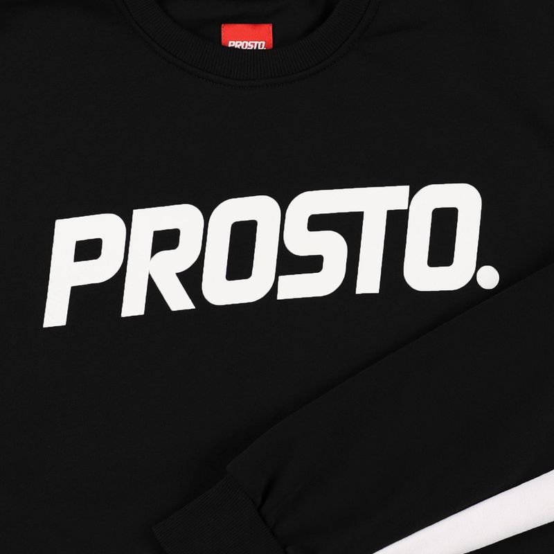 PROSTO Classic XXII férfi pulóver fekete KL222MSWE1031 3
