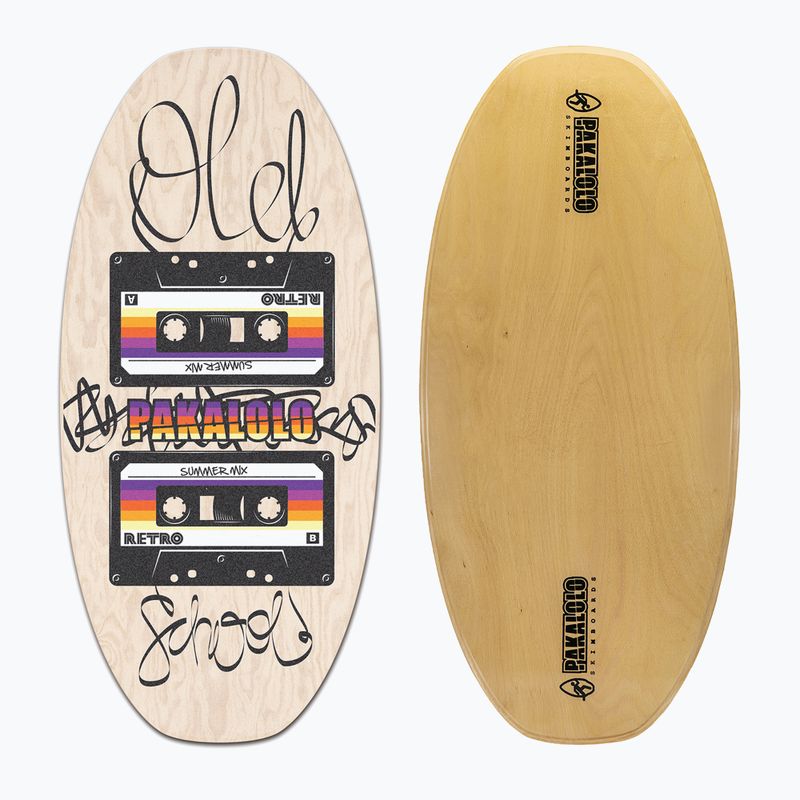 Skimboard deszka PAKALOLO Old School S/M multicolor