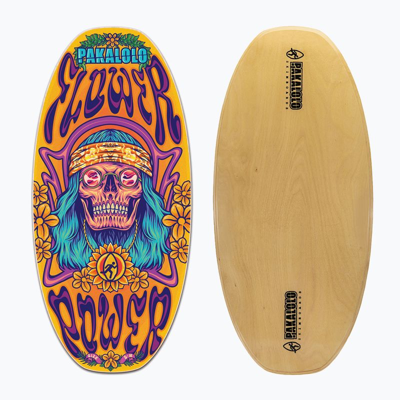 Skimboard deszka PAKALOLO Flower Power S/M multicolor