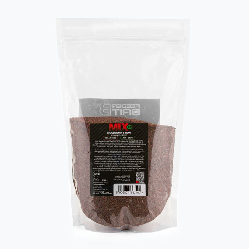 Feeder Bait Method Mix F1 Ochotka és kender 800 g FB9-2 2