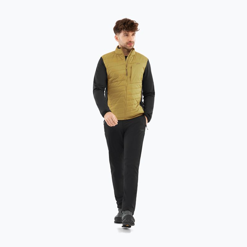 Férfi hibrid dzseki Viking Zemu black/brown 3