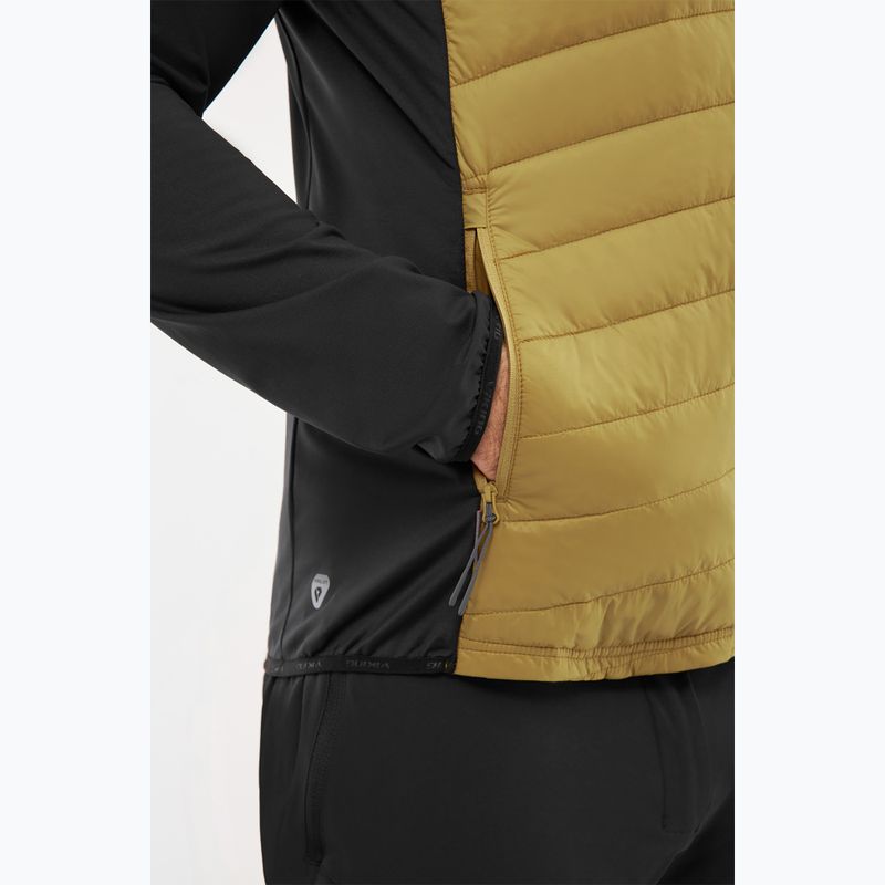 Férfi hibrid dzseki Viking Zemu black/brown 6