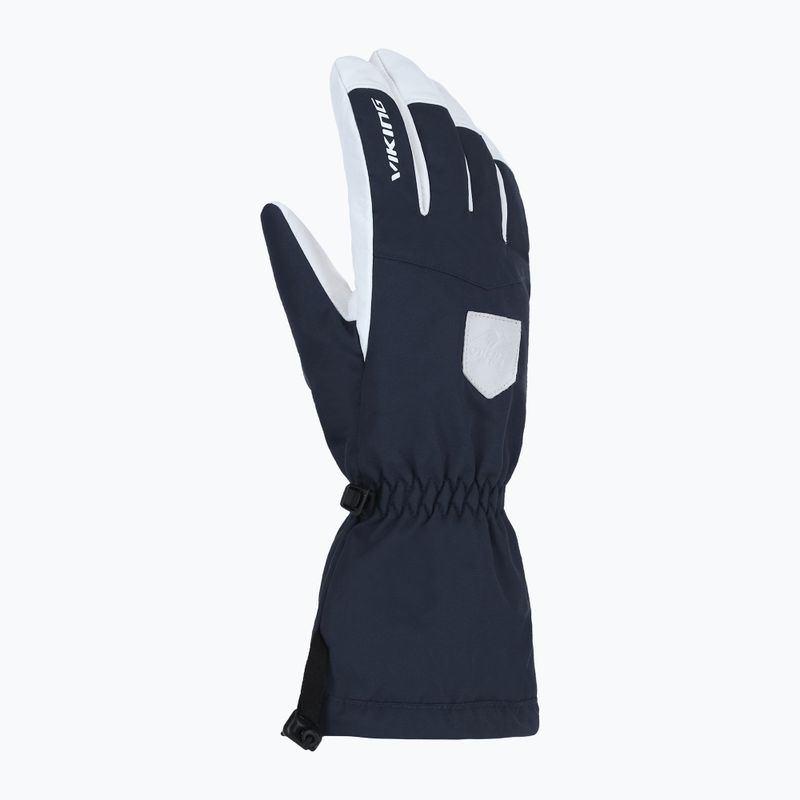 Férfi síkesztyű Viking Sven Ski navy/white leather 8