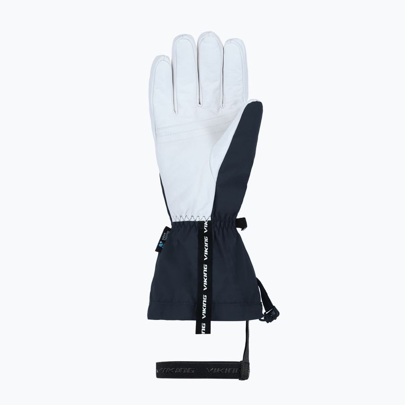 Férfi síkesztyű Viking Sven Ski navy/white leather 9
