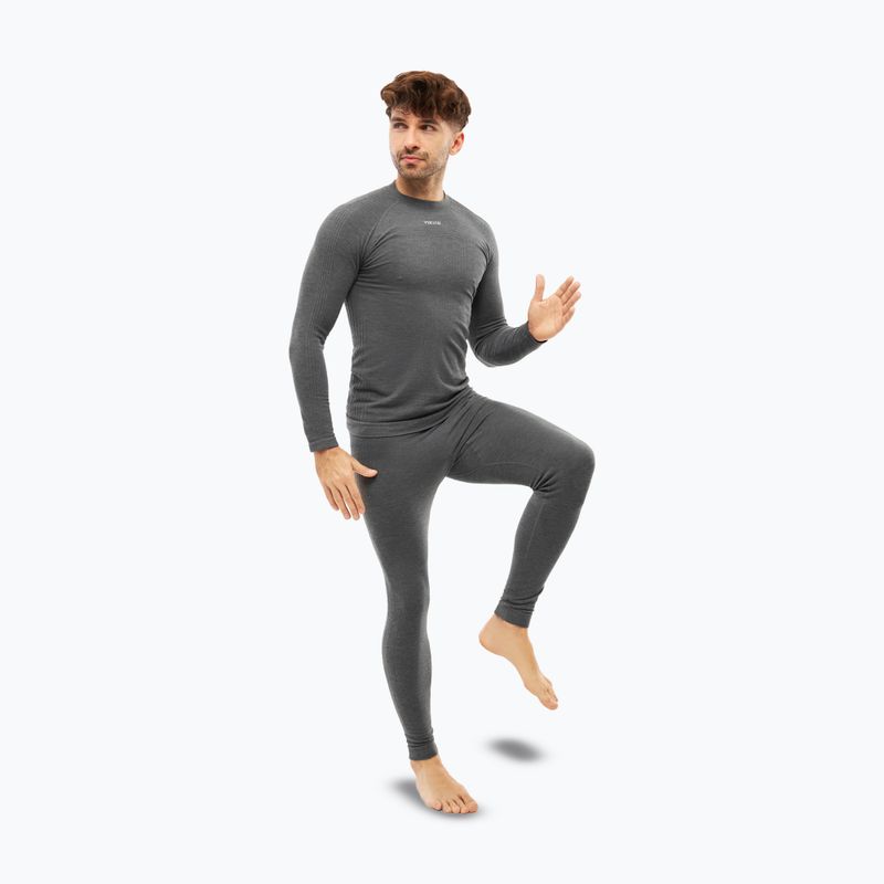 Férfi Viking Tendedark szürke thermo fehérnemű szett 3