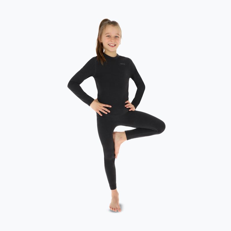 Gyermek termoaktív fehérnemű szett Viking Flam Base Layer grey 3