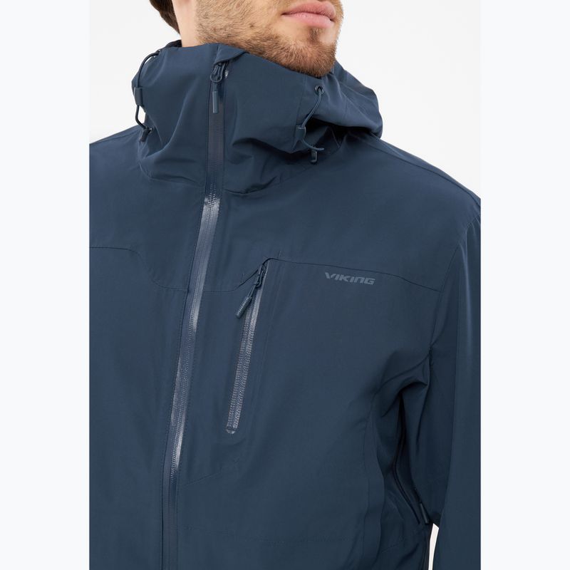 Férfi esőkabát Viking Trek Pro 2.5 navy 4