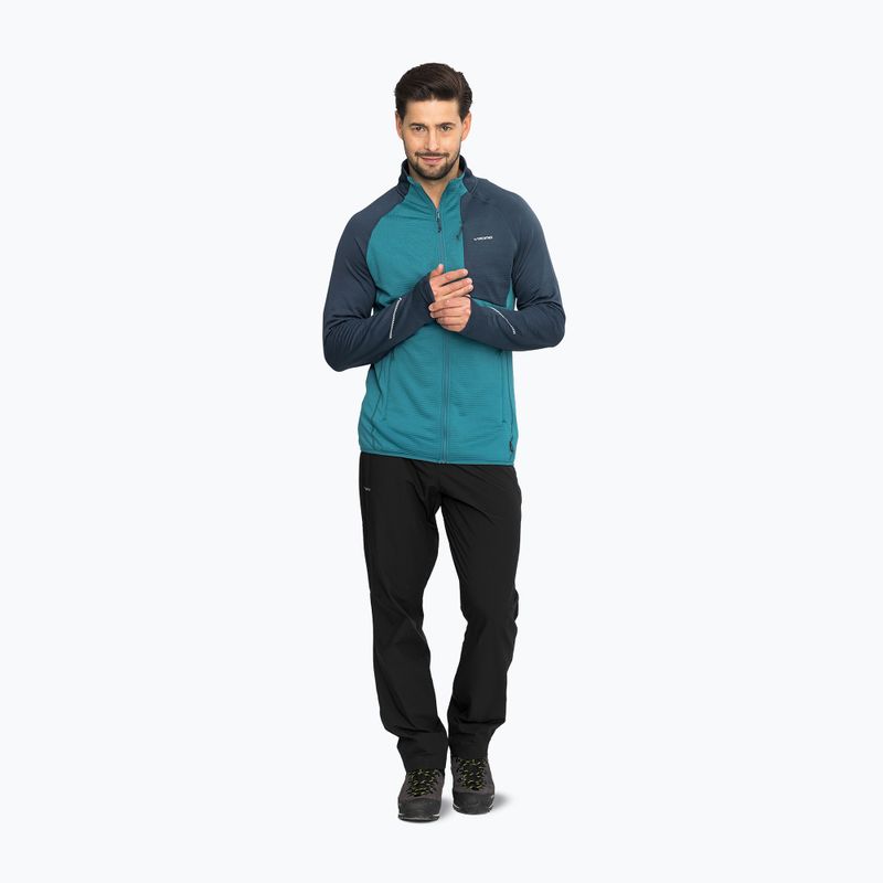 Férfi trekking pulóver Viking Birger blue/navy 4