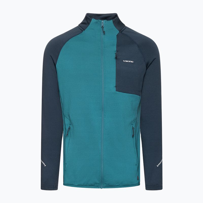 Férfi trekking pulóver Viking Birger blue/navy 8