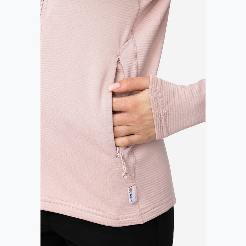 Női túra pulóver Viking Birger Hoodie pink 7