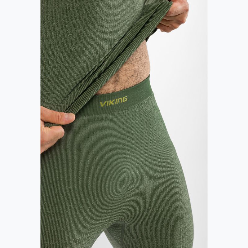 Férfi thermo fehérnemű szett Viking Altis Base Layer dark green 6