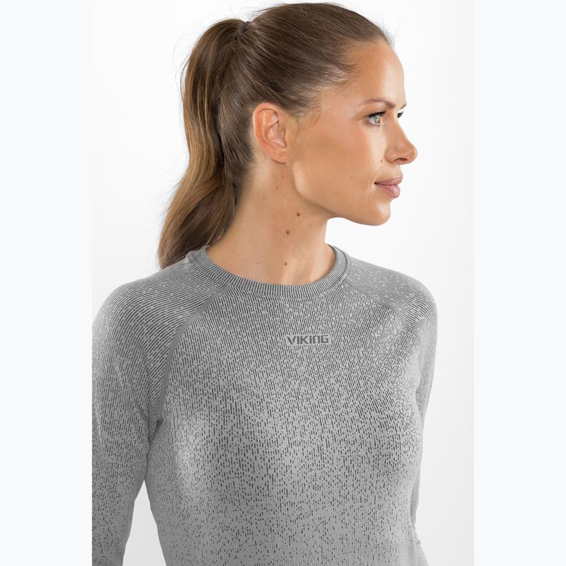 Női thermo fehérnemű szett Viking Altis Base Layer grey 4