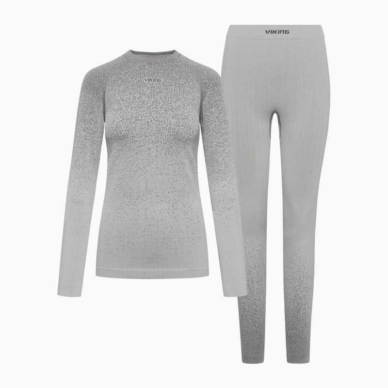 Női thermo fehérnemű szett Viking Altis Base Layer grey 7