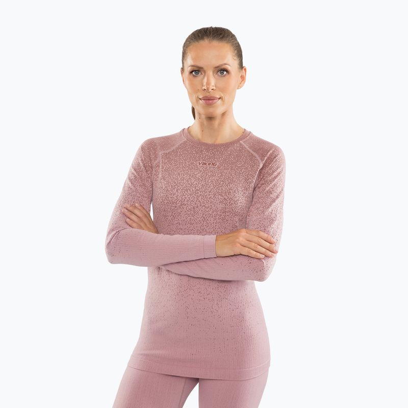 Női thermo fehérnemű szett Viking Altis Base Layer pink 4