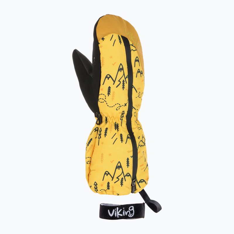 Gyerek síkesztyűk Viking Snoppy Yellow 2