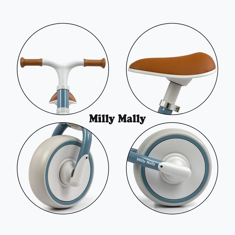Futóbicikli Milly Mally Skippy blue 7