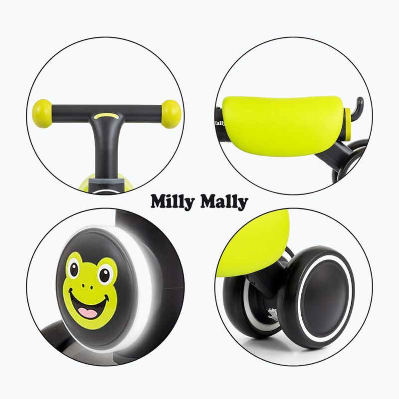 Futóbicikli Milly Mally York green 11