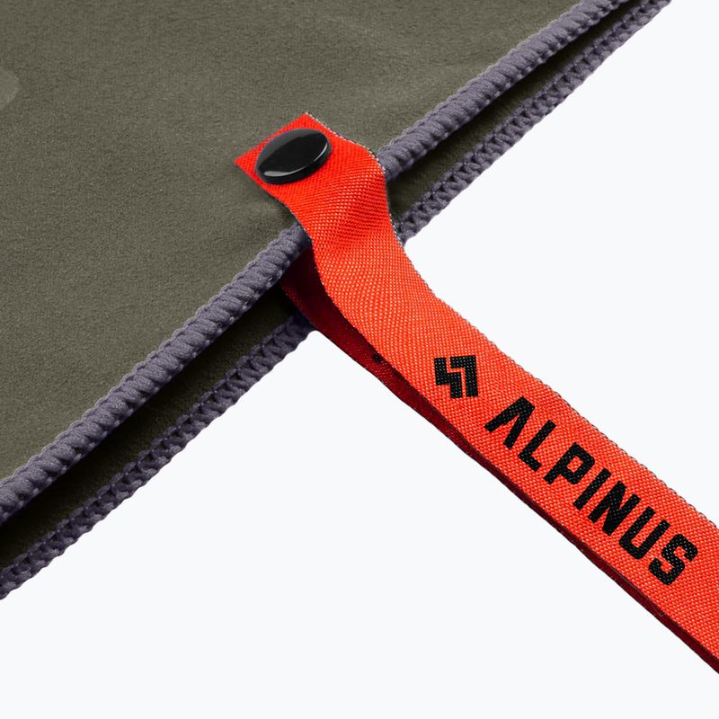 Gyorsan száradó törölköző Alpinus Tarifa dark green 4