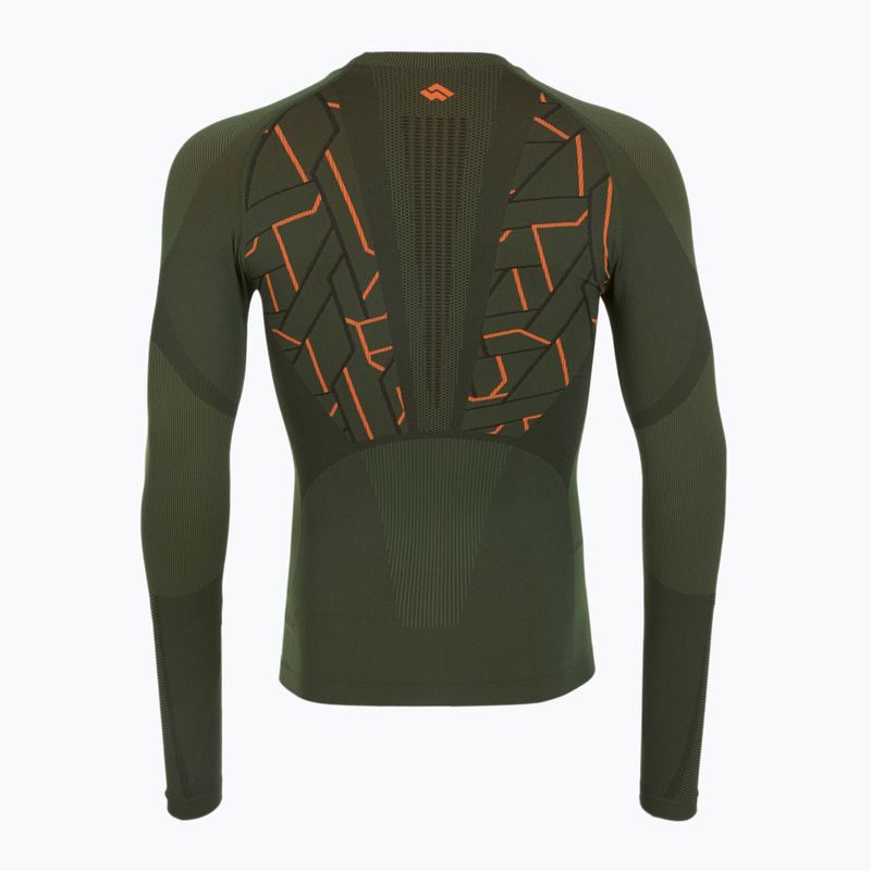 Férfi thermo fehérnemű szett Alpinus Tactical Gausdal Set green/orange 12