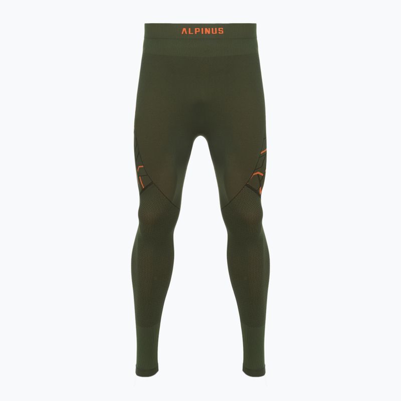 Férfi thermo fehérnemű szett Alpinus Tactical Gausdal Set green/orange 15