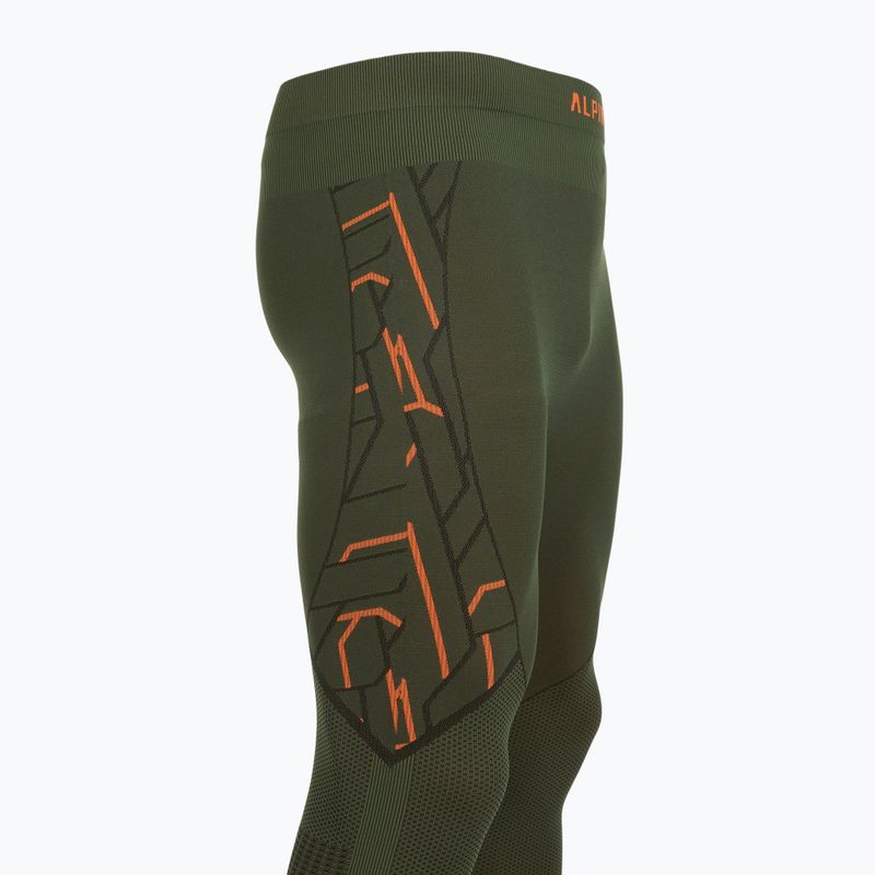 Férfi thermo fehérnemű szett Alpinus Tactical Gausdal Set green/orange 17