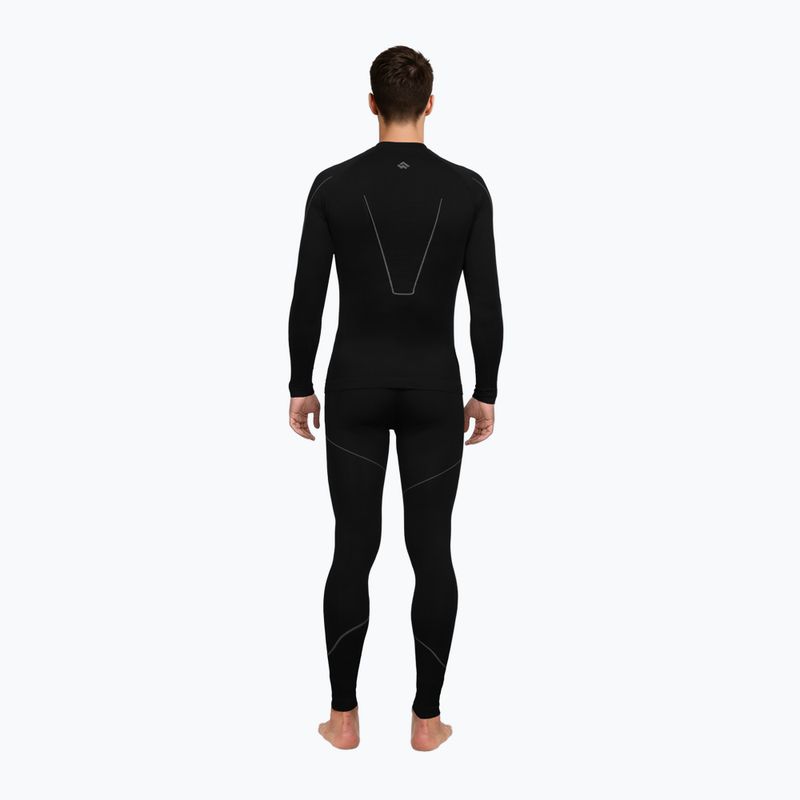 Férfi thermo fehérnemű szett Alpinus Lakdah Set black 2