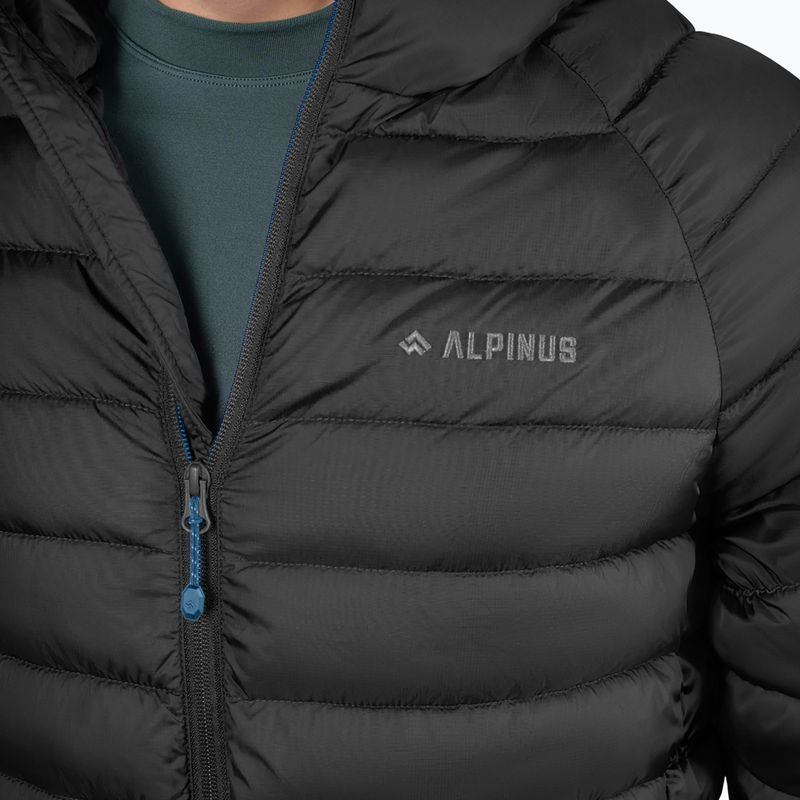 Férfi bélelt dzseki Alpinus Hozat black 3