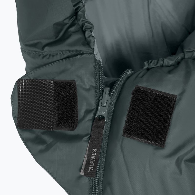 Hálózsák Alpinus Wide & Long Fiber Pro 1250 215 cm/left pine green 4
