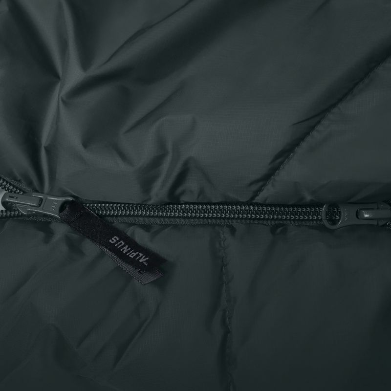Hálózsák Alpinus Wide & Long Fiber Pro 1250 215 cm/left pine green 7