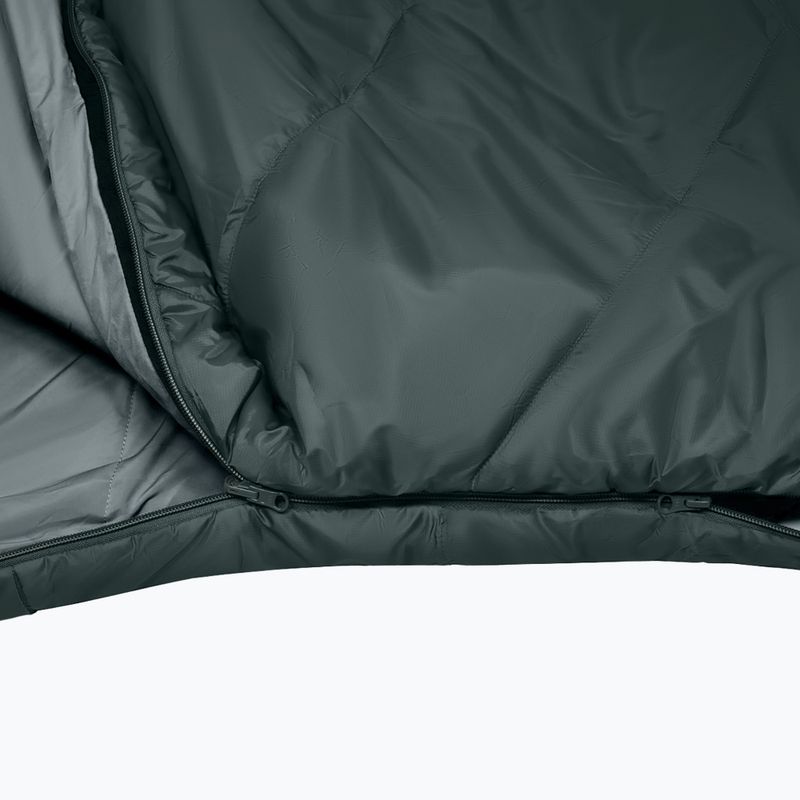 Hálózsák Alpinus Wide & Long Fiber Pro 1250 215 cm/right pine green 5