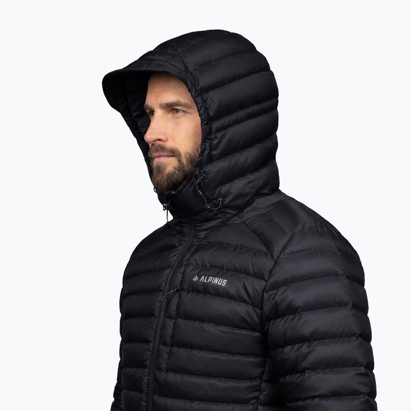 Férfi pehelykabát Alpinus Kiruna black 3