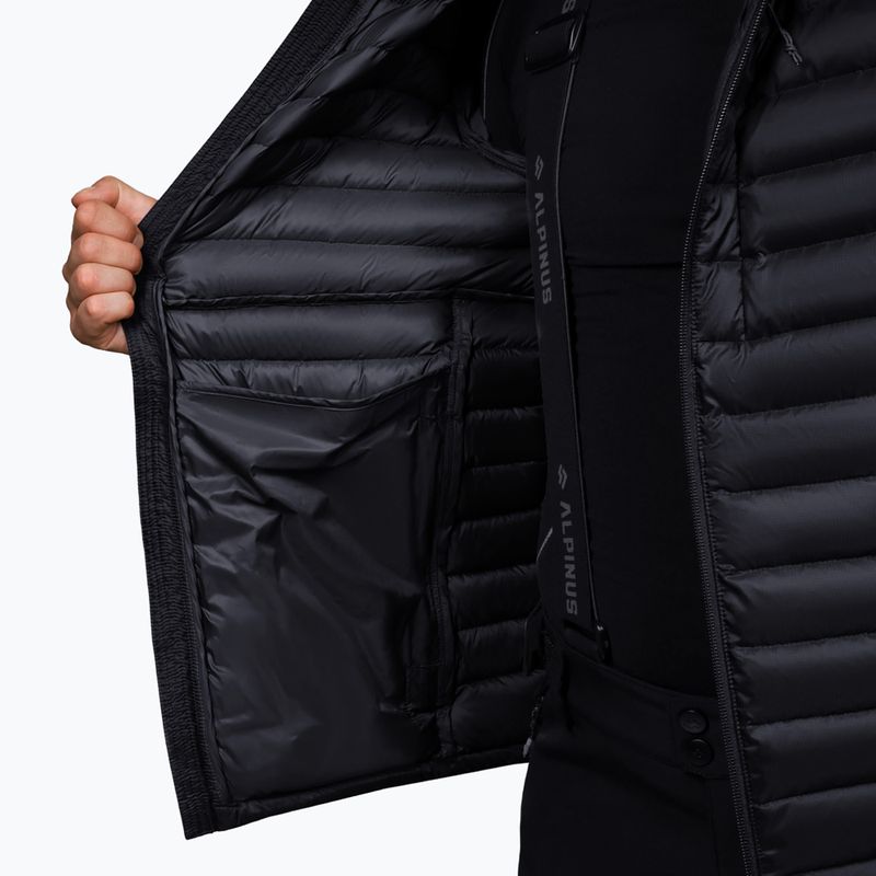 Férfi pehelykabát Alpinus Kiruna black 6