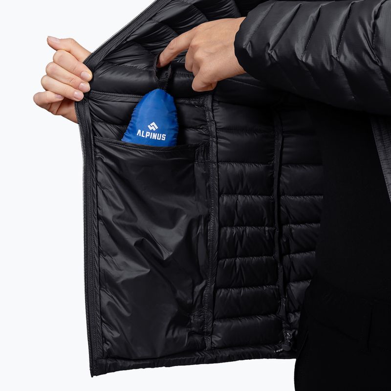 Női pehelykabát Alpinus Kiruna black 7