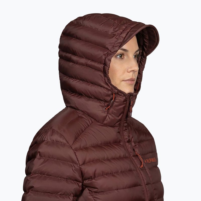 Női pehelykabát Alpinus Kiruna brown 3