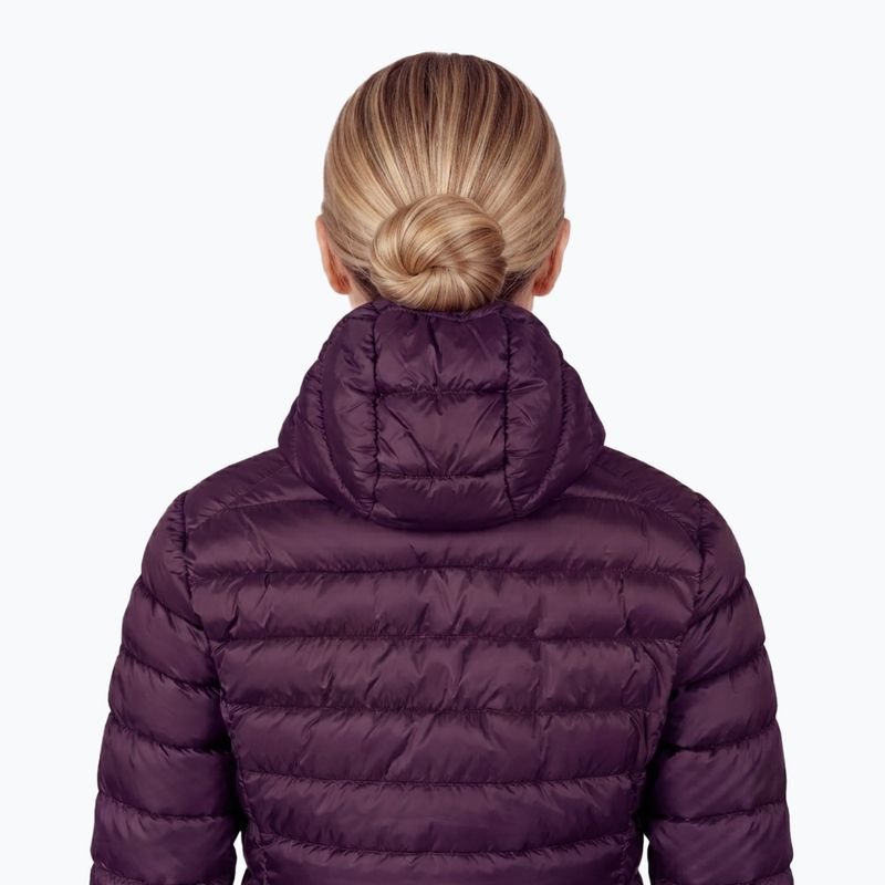 Női bélelt kabát Alpinus Tunari dark plum 3