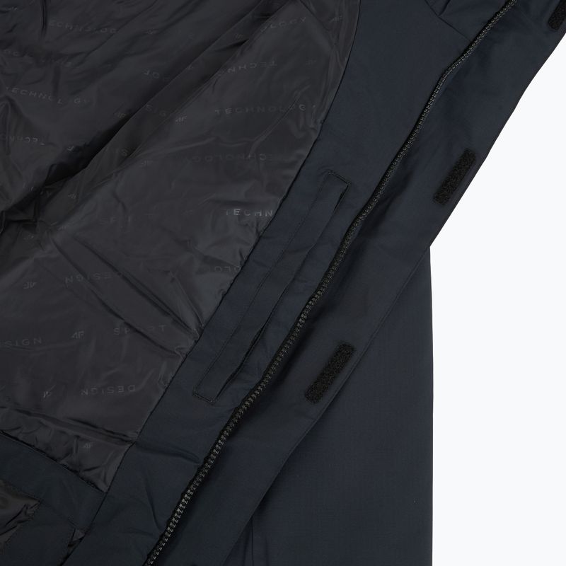 Férfi sídzseki 4F M0793 deep black 6