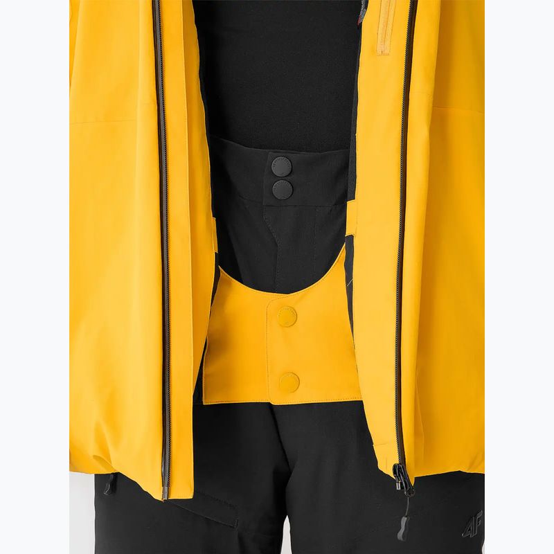 Férfi sídzseki 4F M0877 yellow 11