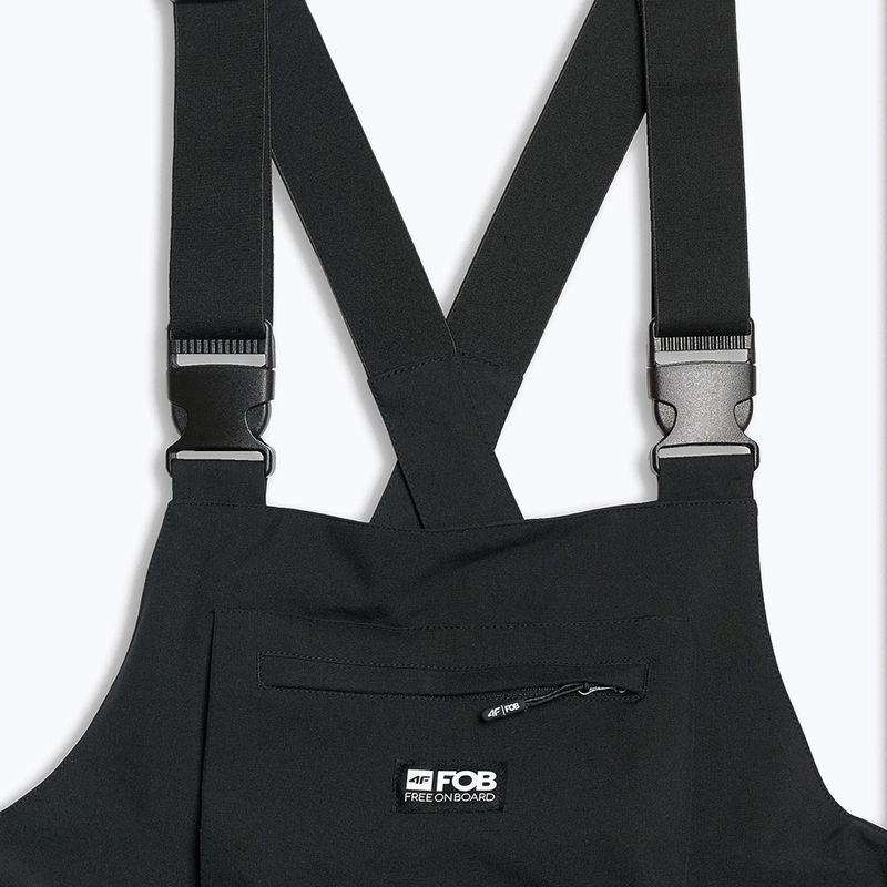 Női snowboard nadrág 4F FNK F1221 anthracite 2