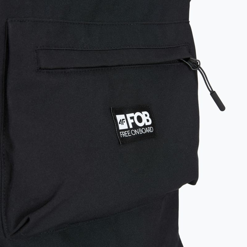 Női snowboard nadrág 4F FNK F1221 anthracite 4