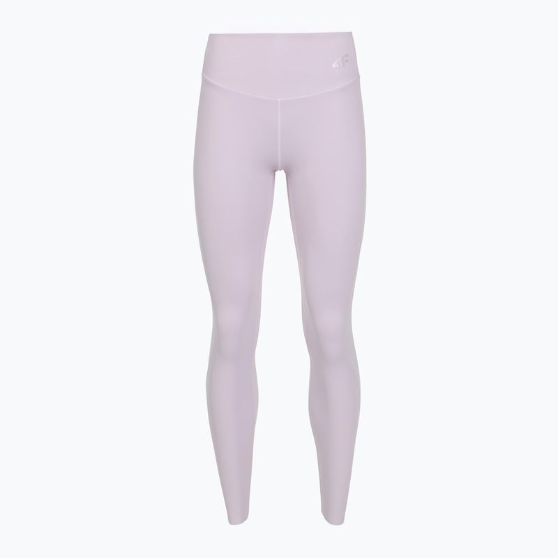 Női edző leggings 4F Solar Punk FNK F404 light violet